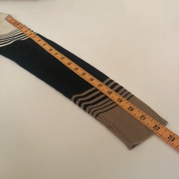 Limited Cotton Ribbed Crew Neck Sweater, small, cream,black, taupe - Picture 7 of 7